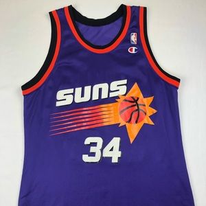 Phoenix Suns Vintage Champion Barkley Jersey #34